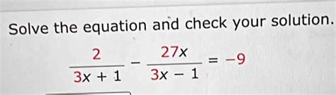 1~9|Solve 1/9 